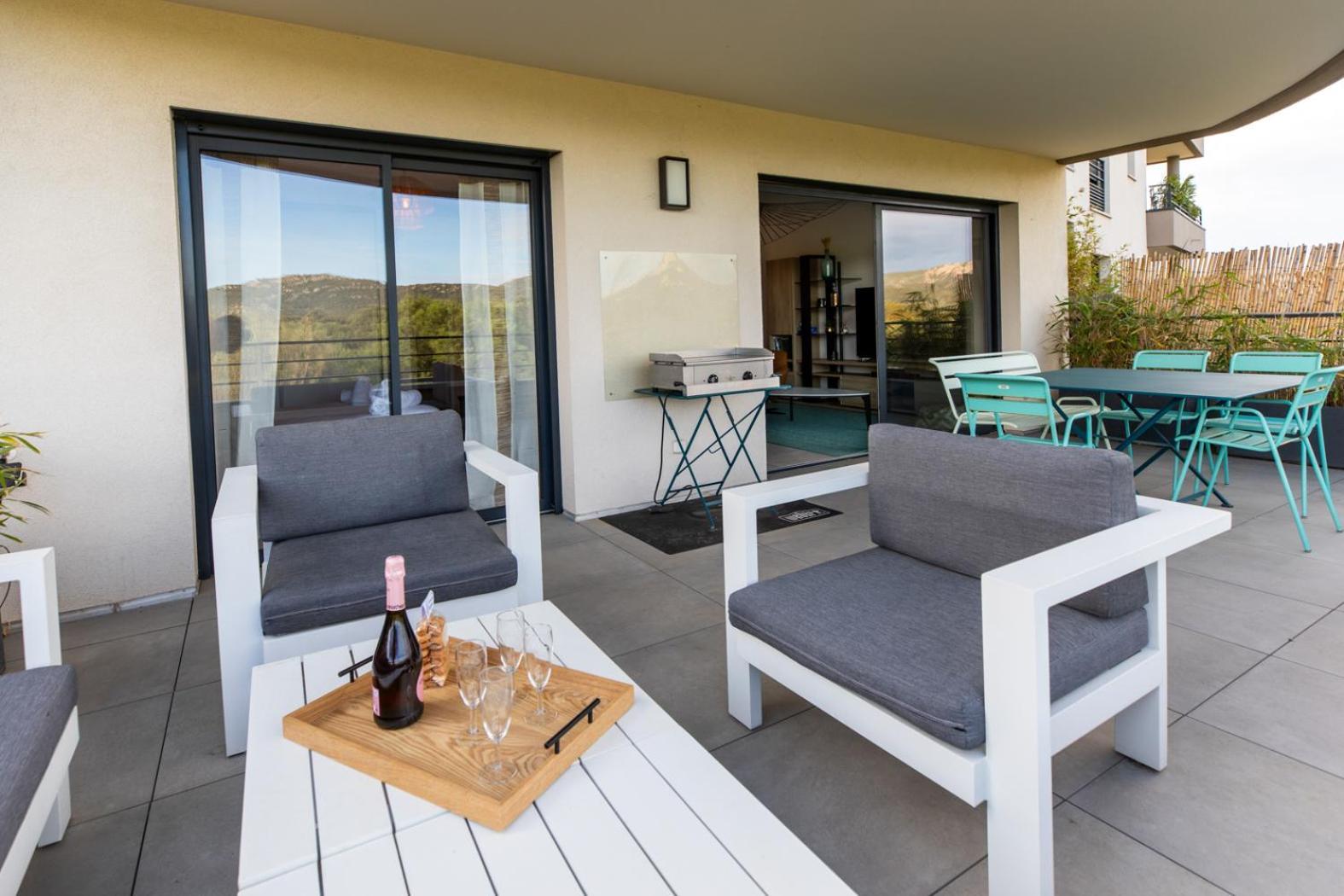 La Cle Terrasse, Proche Port,Centre, Parking,Clim Apartamento Porto-Vecchio  Exterior foto